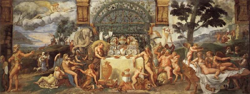 Giulio Romano Wedding Feast of Cupid and Psyche china oil painting image